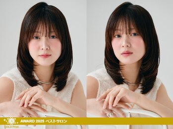 ジーナ 浦和(Zina)の写真/[#Aujua公式]【カット+ケアカラー+超音波クイックTR  ￥7900】大人のモテ髪ミディアム・ボブはZinaで[浦和]