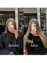 エクステ/シールエクステ専門店/梅田/ヘアセット/ヘアアレンジ/LANDS ANNEX  エクステ&nbsp;ミルクティーベージュ バージンレミーエクステ80本【大阪 梅田】
