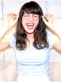 ☆プラチナグラデーション × ルーズ感  パリジェンヌ風 long ☆