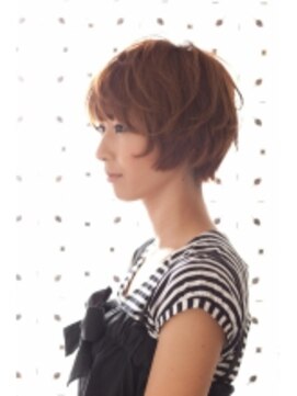 ヘアーアートシフォン 池袋西口店(Hair art chiffon) 大人かわいいブルージュアシメで似合わせカットヴェールウェーブ