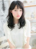 黒髪で凛とした ”ふんわりカール”ｃt