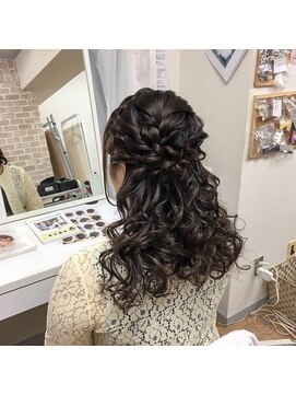 ヘアセット専門店 ナゴミ 渋谷店(nagomi) ハーフアップ/ヘアセット/ヘアメイク/編み込み/三つ編み