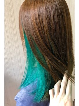 トムキャット(TOM CAT) ☆ライムグリーンとインナーカラー☆