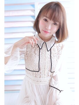 オウル(Owll) 【Owll】大人かわいい　美髪ボブ　ナチュラルスタイル