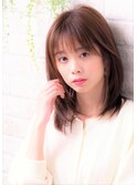 ピンクカラーナチュラルカラークリアカラーチュラルストレート