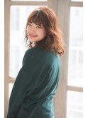 \秋の大人かわいいヘア/