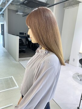 オールヘア(ALL HAIR) ピンクベージュ♪