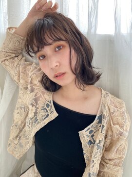 シェノン サントル(CHAINON CENTRE) ショコラベージュ/ボブルフ/カール/ベビーバング【梅田/茶屋町】