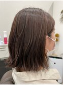 大人可愛い外ハネゆるふわボブ20代30代