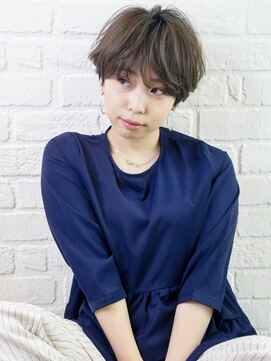 デイジー インデックスヘア 大島店(DAISY index hair) シースルー前髪/大人マッシュショート/30代40代50代/くびれヘア