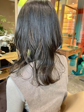 インビテーション 名古屋(invitation) ◎オリーブグレージュ【ブリーチなし】