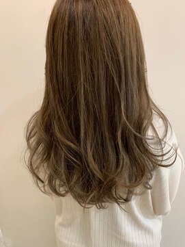 ヘアブランコブランコ 横浜(hair blanco_blanco) 似合わせカット/くびれヘア/デザインカラー/艶ボルドー[横浜駅]