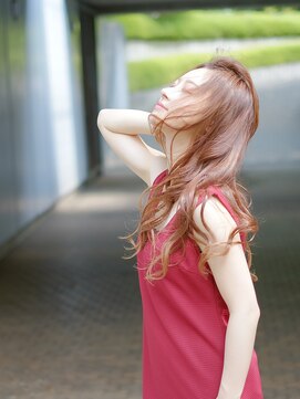 リズミカル 抜け感ロング