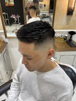 バーバーブロス 吉祥寺店(BARBER BROS) 【LUDLOW BROS.】スキンフェード アップバング ジェットモヒカン