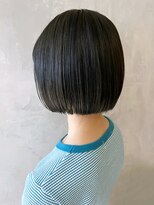 アイティー バイ アルバム 浦和店(IT by ALBUM)&nbsp;ミニボブ_外ハネボブセクションカラーペールベージュ_ba397291