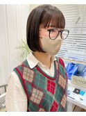 ミニボブ ワイドバング ナチュラルボブ