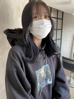 サクラ オモテサンドウ(SAKURA)&nbsp;学校・仕事でも安心！5トーンの地毛風ブルーブラック