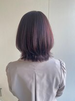 カシェ リタ ヘアー(CACHE'&RITA HAIR)&nbsp;くびれヘア◯外ハネ◯ピンクブラウン◯チェリーピンク