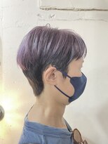 カゼ ダイカンヤマ Kaze DAIKANYAMA&nbsp;パープル系で大人のショート30代40代50代