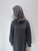 【ダークカラー】　暗髪も自然な透け感で可愛い雰囲気に☆