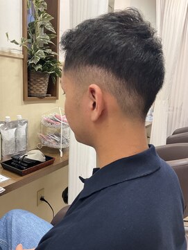 コアフィールフィス(COIFFURE fils) 【見附　今町】刈り上げフェード　　ツーブロック