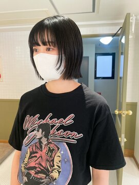 エミィ(emme) 【emme×石崎】似合わせカット黒髪ボブ