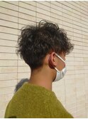 メンズスパイラルパーマ
