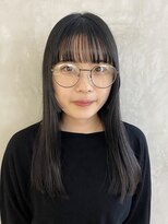 ソイリウム 下北沢(soi rium)&nbsp;黒髪パッツンロング