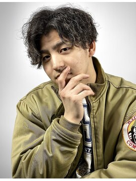 ヒロギンザ 新橋銀座口店(HIRO GINZA) ツイストスパイラルセンターパーマ