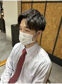 メンズショート*爽やかアップバング