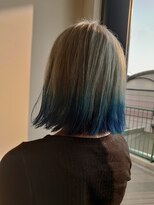 シャンプーボーイ 佐世保駅前店(SHAMPOO BOY)&nbsp;ハイトーンブルーグラデ　シャンプーボーイ佐世保駅前店