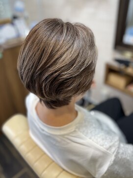 プルームエル(plume aile) 白髪ぼかしカラー