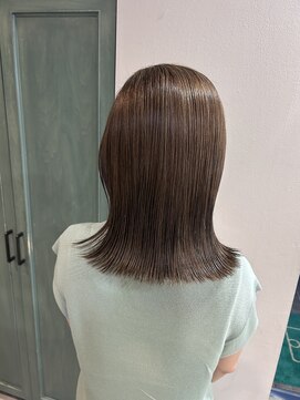 ヘアサロン ナノ(hair salon nano) 地毛風ナチュラルストレートヘア×髪質改善酸性ストレート