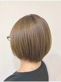 白髪ぼかし×シークレットハイライト　ベージュ[松戸[白髪ぼかし
