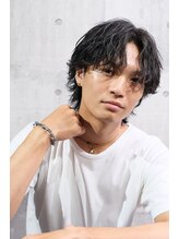 【波巻きメンズウルフ】波巻きパーマ×メンズウルフ、大人の色気を出したいメンズ必見！！