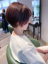 ヘアースパリゾート リアン 燕三条店(Lien)&nbsp;ショートボブ_ピンクラベンダー_