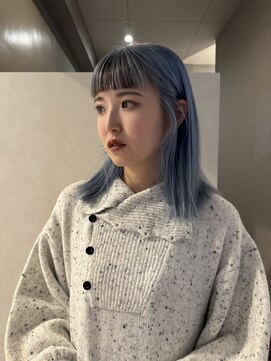 ダイアモンドリリーキートス(Diamond Lily kiitos) アイスブルー×ブラックデザインカラー