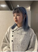 アイスブルー×ブラックデザインカラー