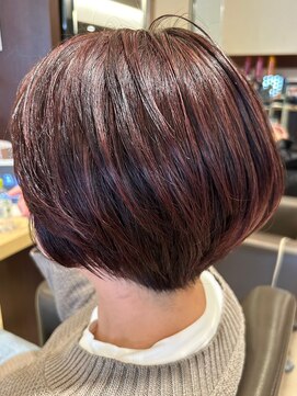 エヌアンドエーコンティ(N&A CONTi) 大人ショート 赤系カラー/ハンサムショート/ショコラブラウン