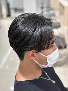 アッシュ 高幡不動店(Ash) ツーブロック刈り上げ曲がる縮毛矯正