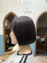 ロンド レグリーズ 立川(Lond leglise)&nbsp;ウェーブミディアム似合わせカットメルティカラーボブ/立川