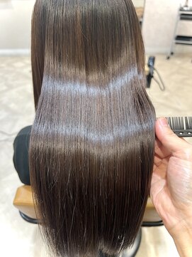 ラボヌールヘアー オリビエ 北千住店(La Bonheur hair Olivier) 髪質改善【UPTOGLOSS】
