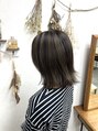 リングバイモアムー(Ring by Moremuu)&nbsp;ケアブリーチで作るハイライトカラー《埼玉美容室/ハイライト》
