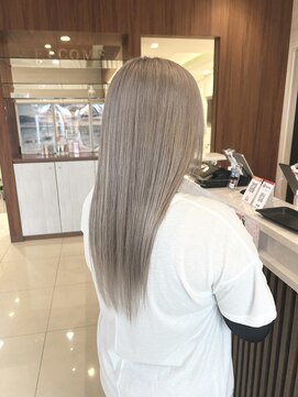 プラスリブ(Plus Lib) ブリーチカラー/milk tea   greige/ミルクティーグレージュ