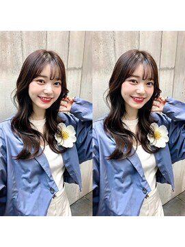 ウィールール 札幌店(WE RULE) 艶ロング×透け感バング