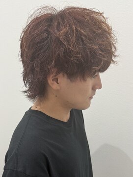 ヒュイル バイ ニアウ(Hwyl by Niau) メンズマッシュウルフパーマツイストパーマスパイラルパーマ