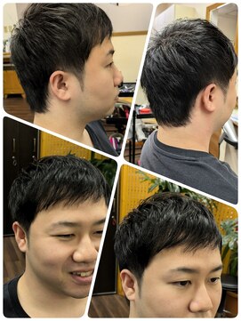 クリア 美容室 刈り上げないスッキリ短め☆さわやかショート