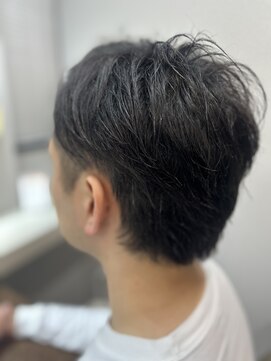 アオ 花咲町(a-o) おしゃれツーブロックショート♪