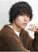 波巻きスパイラルウルフ［渋谷駅/メンズカット/眉毛］