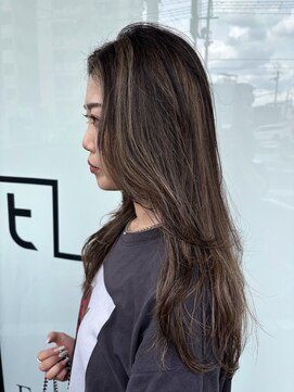 デコボコ アート(凸凹 art) 地毛ハイライト